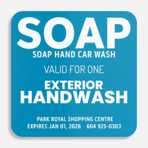 Deluxe Hand Wash Gift Card